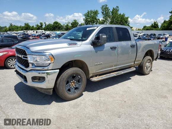2024 Ram 2500 Big Horn with VIN 3C6UR5DJ0RG353863, listed as a Copart auction lot 61632075 with 25,014 mi miles and Clean title. Bid and sale history available at DreamBid. Image 1.