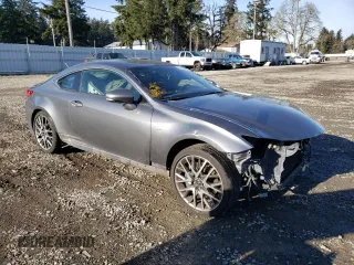 2017 Lexus RC 350 with VIN JTHSE5BCXH5007419, listed as a Copart auction lot 85610644 with 95,810 mi miles and Salvage title. Bid and sale history available at DreamBid. Image 4.