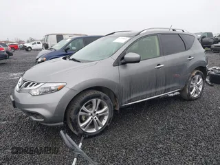 2014 Nissan Murano S with VIN JN8AZ1MW1EW501003, listed as a IAAI auction lot 41735826 with 127,338 mi miles. Bid and sale history available at carsss.com. Image 2.