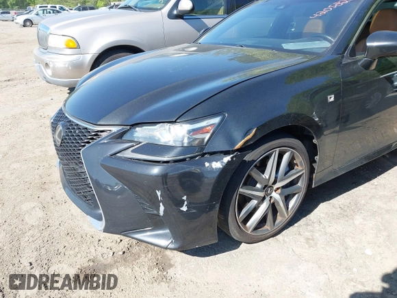 2017 Lexus GS with VIN JTHBZ1BL6HA009818, listed as a IAAI auction lot 42058206 with 137,711 mi miles. Bid and sale history available at carsss.com. Image 6.
