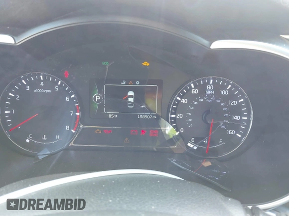 2015 Kia Optima SXL Turbo with VIN 5XXGR4A69FG419891, listed as a IAAI auction lot 41803317 with 158,907 mi miles and . Bid and sale history available at DreamBid. Image 7.