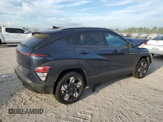 2024 Hyundai Kona SEL with VIN KM8HB3AB4RU046429, listed as a Copart auction lot 67695904 with 9,300 mi miles and Salvage Title. Bid and sale history available at carsss.com. Image 3.