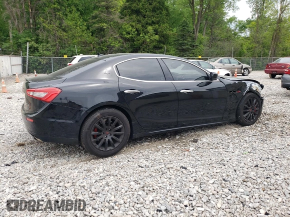 2014 Maserati Ghibli S Q4 with VIN ZAM57RTA8E1083877, listed as a Copart auction lot 57812725 with 94,088 mi miles and Clean title. Bid and sale history available at DreamBid. Image 3.