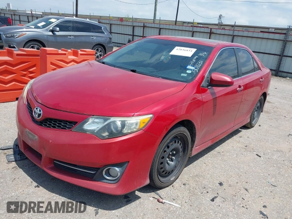 2012 Toyota Camry SE with VIN 4T1BK1FK6CU509231, listed as a IAAI auction lot 42036834 with 252,985 mi miles. Bid and sale history available at carsss.com. Image 17.