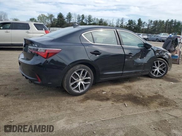 2019 Acura ILX w/Premium Pkg with VIN 19UDE2F72KA008926, listed as a Copart auction lot 54257015 with 117,890 mi miles and Salvage Title. Bid and sale history available at carsss.com. Image 3.
