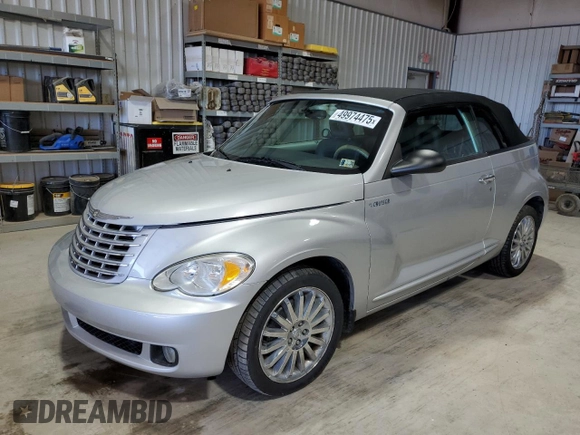 2006 Chrysler PT Cruiser GT with VIN 3C3HY75S76T252083, listed as a Copart auction lot 49974475 with 99,504 mi miles and Clean title. Bid and sale history available at DreamBid. Image 1.