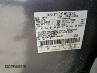 2013 Ford Explorer XLT with VIN 1FM5K7D85DGA30483, listed as a Copart auction lot 47809875 with 120,571 mi miles and Salvage Title. Bid and sale history available at DreamBid. Image 14.