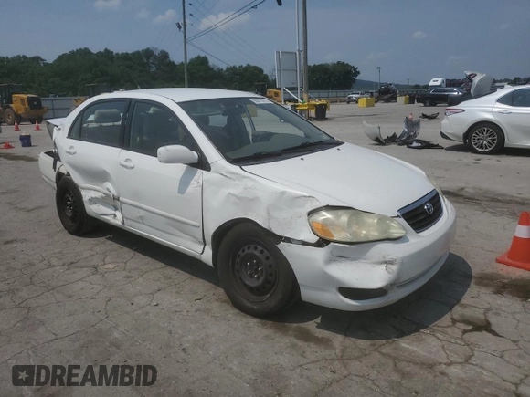 2007 Toyota Corolla CE with VIN JTDBR32E270127786, listed as a Copart auction lot 60610215 with 271,395 mi miles and Clean title. Bid and sale history available at DreamBid. Image 4.