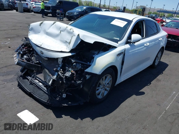 2016 Kia Optima LX z VIN 5XXGT4L37GG026140, wystawiony jako IAAI lot #42153942 z przebiegiem 128 919 mil mil oraz . Historia ofert i sprzedaży dostępna na DreamBid. Obrazek 18.