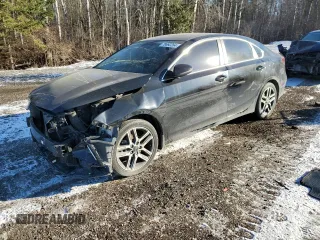 2023 Kia Forte GT-Line with VIN 3KPF34AD0PE605566, listed as a Copart auction lot 79692264 with 93,276 mi miles and Salvage Title. Bid and sale history available at carsss.com. Image 1.