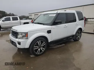 2016 Land Rover LR4 HSE Lux with VIN SALAK2V69GA829847, listed as a Copart auction lot 48519875 with 185,226 mi miles and Salvage title. Bid and sale history available at DreamBid. Image 1.