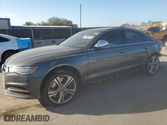 2018 Audi S6 Premium Plus z VIN WAUFFAFC2JN024432, wystawiony jako Copart lot #44384175 z przebiegiem 61 014 mil mil oraz Szkoda całkowita • Salvage title. Historia ofert i sprzedaży dostępna na DreamBid. Obrazek 1.