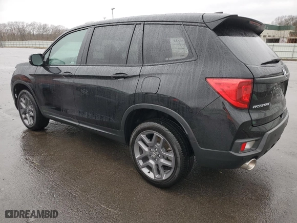 2023 Honda Passport EX-L with VIN 5FNYF8H54PB026175, listed as a Copart auction lot 44426504 with 6,376 mi miles. Bid and sale history available at carsss.com. Image 2.