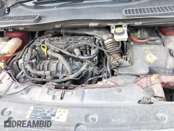 2015 Ford Escape Titanium with VIN 1FMCU9JX1FUA56091, listed as a IAAI auction lot 41947035 with 191,297 mi miles and . Bid and sale history available at DreamBid. Image 10.