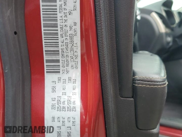 2017 Jeep Cherokee Limited z VIN 1C4PJLDB0HW580853, wystawiony jako Copart lot #57952305 z przebiegiem 245 375 mil mil oraz Szkoda całkowita • Salvage title. Historia ofert i sprzedaży dostępna na DreamBid. Obrazek 13.