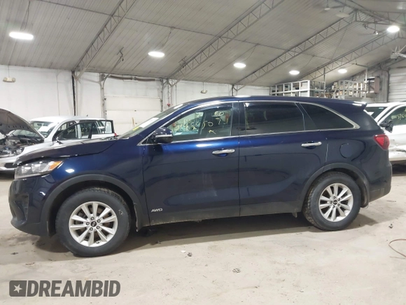 2020 Kia Sorento LX with VIN 5XYPGDA34LG686603, listed as a IAAI auction lot 41459507 with 79,364 mi miles. Bid and sale history available at carsss.com. Image 14.