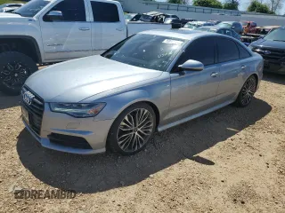 2018 Audi A6 Premium Plus with VIN WAUG8AFC4JN034233, listed as a Copart auction lot 49948454 with 55,490 mi miles and Salvage Title. Bid and sale history available at carsss.com. Image 1.