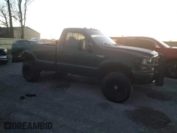 1999 Ford F-350 XL with VIN 1FTSF31L1XEA83209, listed as a Copart auction lot 81034374 with 151,361 mi miles and Salvage Title. Bid and sale history available at DreamBid. Image 4.