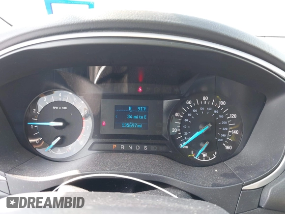 2016 Ford Fusion S with VIN 3FA6P0G7XGR351474, listed as a IAAI auction lot 41947455 with 135,697 mi miles. Bid and sale history available at carsss.com. Image 7.