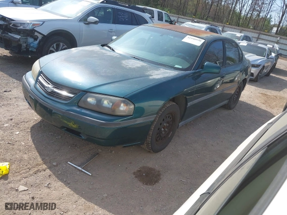 2000 Chevrolet Impala with VIN 2G1WF52E9Y9330910, listed as a IAAI auction lot 41940930 with 232,467 mi miles. Bid and sale history available at carsss.com. Image 2.