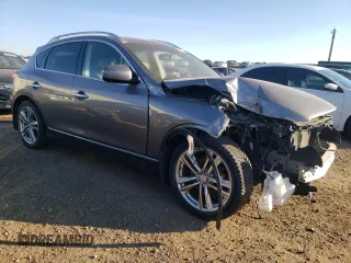 2012 Infiniti EX Journey with VIN JN1AJ0HR6CM451972, listed as a Copart auction lot 69821914 with Not Provided miles and Salvage Title. Bid and sale history available at carsss.com. Image 4.