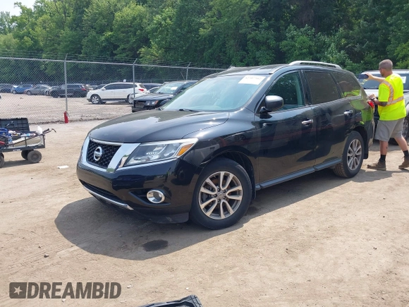 2016 Nissan Pathfinder SL z VIN 5N1AR2MM7GC604846, wystawiony jako IAAI lot #42507502 z przebiegiem 154 262 mil mil oraz . Historia ofert i sprzedaży dostępna na DreamBid. Obrazek 17.