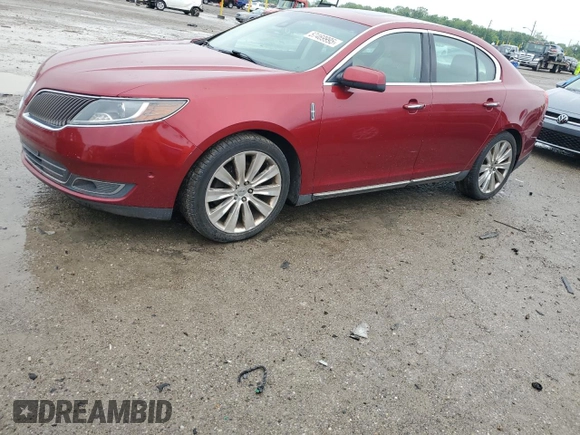 2013 Lincoln MKS EcoBoost with VIN 1LNHL9FTXDG606799, listed as a Copart auction lot 57469995 with 80,168 mi miles and Salvage title. Bid and sale history available at DreamBid. Image 1.