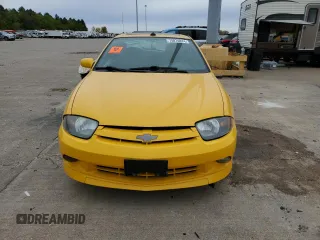 2003 Chevrolet Cavalier LS Sport with VIN 1G1JH12F237266127, listed as a Copart auction lot 75874874 with 0 mi miles and Salvage Title. Bid and sale history available at carsss.com. Image 5.