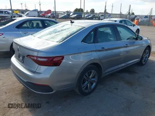 2024 Volkswagen Jetta SE with VIN 3VW7M7BU1RM002374, listed as a IAAI auction lot 42605292 with 46,844 mi miles and . Bid and sale history available at DreamBid. Image 4.