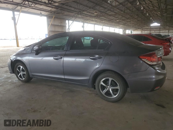 2015 Honda Civic Sedan SE with VIN 19XFB2F74FE100302, listed as a Copart auction lot 51103125 with 137,063 mi miles and Salvage Title. Bid and sale history available at carsss.com. Image 2.