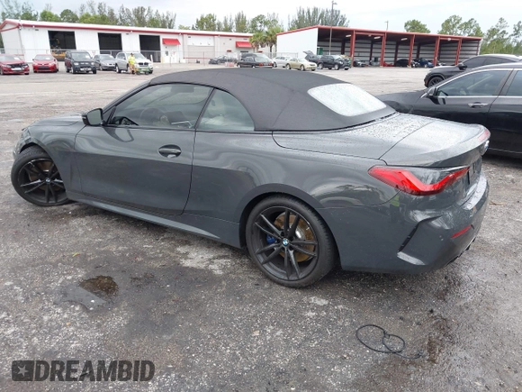 2023 BMW 4 Series 430i with VIN WBA23AT03PCL21070, listed as a IAAI auction lot 42730718 with 19,859 mi miles and . Bid and sale history available at DreamBid. Image 3.