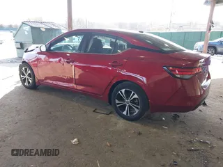 2022 Nissan Sentra SV with VIN 3N1AB8CV8NY296230, listed as a IAAI auction lot 41931030 with 108,696 mi miles and . Bid and sale history available at DreamBid. Image 3.