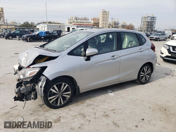 2016 Honda Fit EX-L with VIN JHMGK5H94GS015414, listed as a Copart auction lot 42038725 with 6,728 mi miles and Salvage title. Bid and sale history available at DreamBid. Image 1.