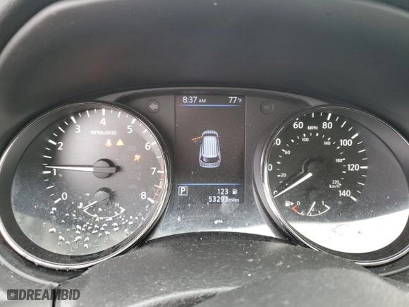 2019 Nissan Rogue SV with VIN JN8AT2MV5KW397156, listed as a Copart auction lot 62728644 with 153,293 mi miles and Salvage Title. Bid and sale history available at carsss.com. Image 9.