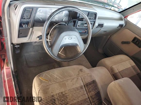 1992 Ford Ranger with VIN 1FTCR10A0NUC04489, listed as a Copart auction lot 71585134 with 58,152 mi miles and Salvage Title. Bid and sale history available at carsss.com. Image 8.