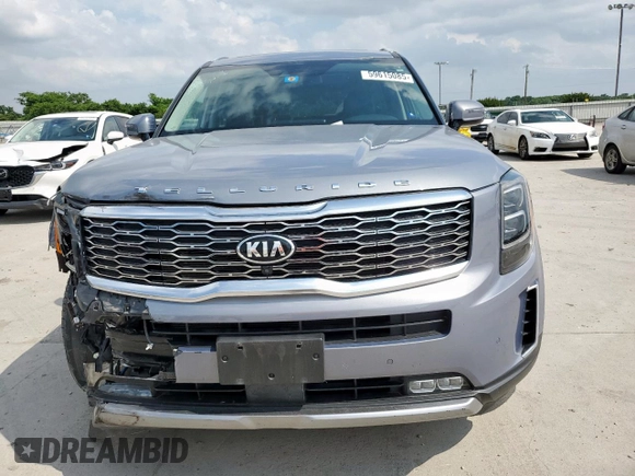 2020 Kia Telluride SX с VIN 5XYP5DHC7LG022016, выставлен на аукционе Copart как лот 59615085 с пробегом 62 175 миль миль и Списание • Salvage title. История ставок и продаж доступна на DreamBid. Изображение 5.
