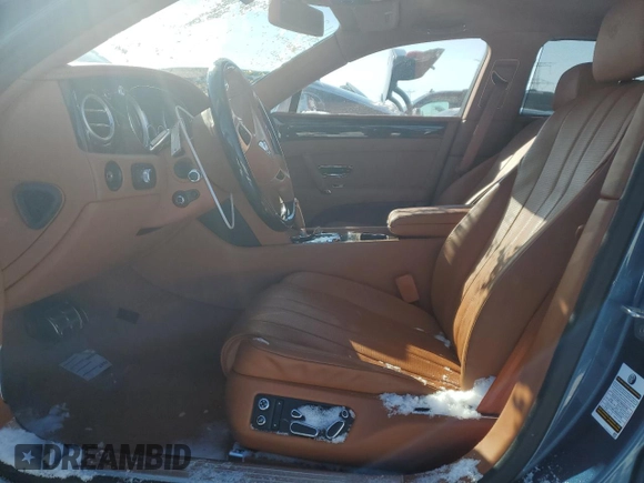 2014 Bentley Flying Spur with VIN SCBEC9ZA7EC088678, listed as a Copart auction lot 44803715 with 45,362 mi miles and Salvage Title. Bid and sale history available at DreamBid. Image 7.