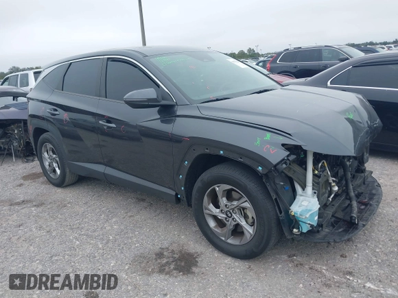 2022 Hyundai Tucson SE with VIN 5NMJA3AE9NH068012, listed as a IAAI auction lot 41173239 with 44,137 mi miles and . Bid and sale history available at carsss.com. Image 1.