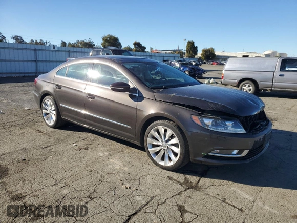2013 Volkswagen CC VR6 Lux with VIN WVWHU7AN0DE508312, listed as a Copart auction lot 82825564 with 113,932 mi miles and Salvage Title. Bid and sale history available at carsss.com. Image 4.