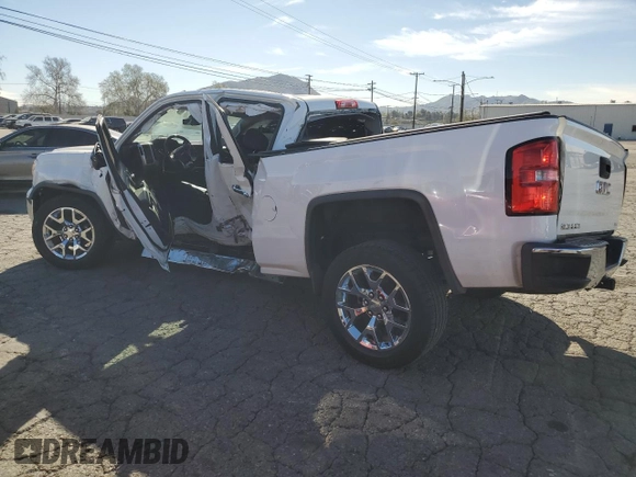2014 GMC Sierra 1500 SLT with VIN 3GTP1VEC6EG481516, listed as a Copart auction lot 47084865 with 161,554 mi miles and Salvage title. Bid and sale history available at DreamBid. Image 2.