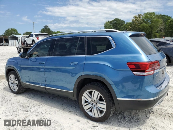 2019 Volkswagen Atlas SEL Premium z VIN 1V2NR2CA4KC559238, wystawiony jako Copart lot #58257085 z przebiegiem 178 647 mil mil oraz Tytuł czysty. Historia ofert i sprzedaży dostępna na DreamBid. Obrazek 2.