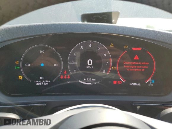 2024 Porsche Cayenne with VIN WP1AA2AY5RDA04955, listed as a Copart auction lot 59577245 with 3,057 mi miles and Salvage title. Bid and sale history available at DreamBid. Image 9.