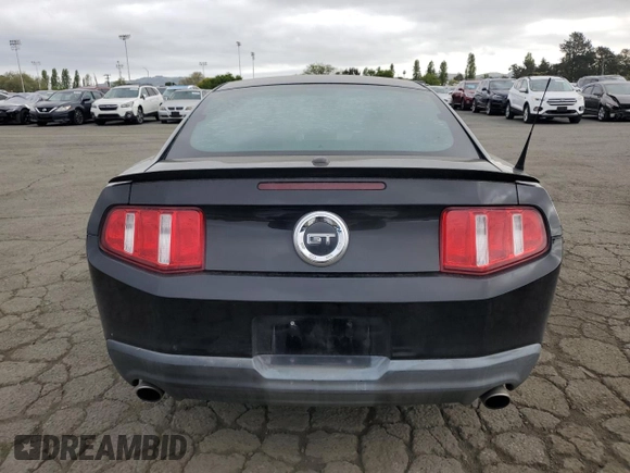 2010 Ford Mustang GT with VIN 1ZVBP8CH2A5134160, listed as a Copart auction lot 53097735 with 131,516 mi miles and Salvage title. Bid and sale history available at DreamBid. Image 6.