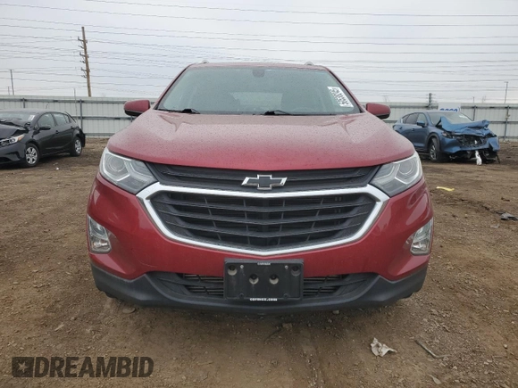 2018 Chevrolet Equinox LT with VIN 2GNAXSEV3J6352747, listed as a Copart auction lot 50538245 with 89,177 mi miles and Salvage Title. Bid and sale history available at DreamBid. Image 5.