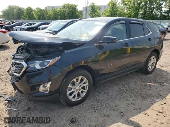 2019 Chevrolet Equinox LT z VIN 2GNAXUEV6K6155133, wystawiony jako Copart lot #59152515 z przebiegiem 55 897 mil mil oraz Szkoda całkowita • Salvage title. Historia ofert i sprzedaży dostępna na DreamBid. Obrazek 1.
