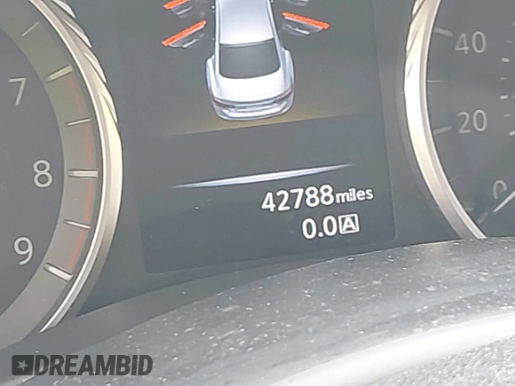2019 Infiniti Q50 3.0t LUXE with VIN JN1EV7AR7KM590502, listed as a IAAI auction lot 40204876 with 42,788 mi miles. Bid and sale history available at carsss.com. Image 7.