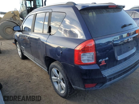 2013 Jeep Compass Latitude with VIN 1C4NJDEB4DD119060, listed as a Copart auction lot 84565434 with 151,225 mi miles and Salvage Title. Bid and sale history available at carsss.com. Image 2.