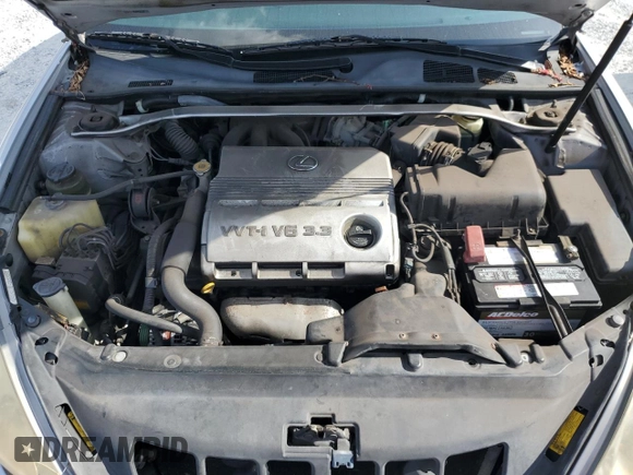 2005 Lexus ES 330 with VIN JTHBA30G555142034, listed as a Copart auction lot 54656975 with 196,718 mi miles and Salvage Title. Bid and sale history available at carsss.com. Image 11.