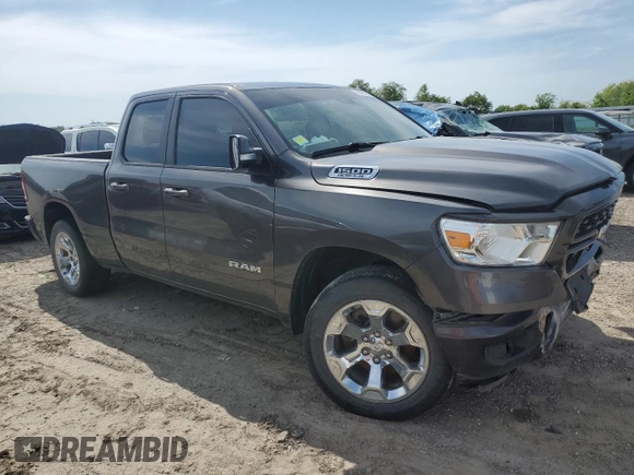 2022 Ram 1500 Big Horn with VIN 1C6RREBT5NN201329, listed as a Copart auction lot 56428285 with 82,966 mi miles and Salvage title. Bid and sale history available at DreamBid. Image 4.
