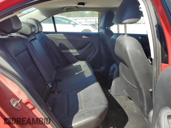 2014 Volkswagen Jetta Sedan SE with VIN 3VWD17AJ1EM262383, listed as a Copart auction lot 48856505 with 167,322 mi miles and Salvage Title. Bid and sale history available at carsss.com. Image 10.